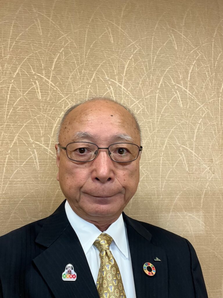 会長退任挨拶の外観