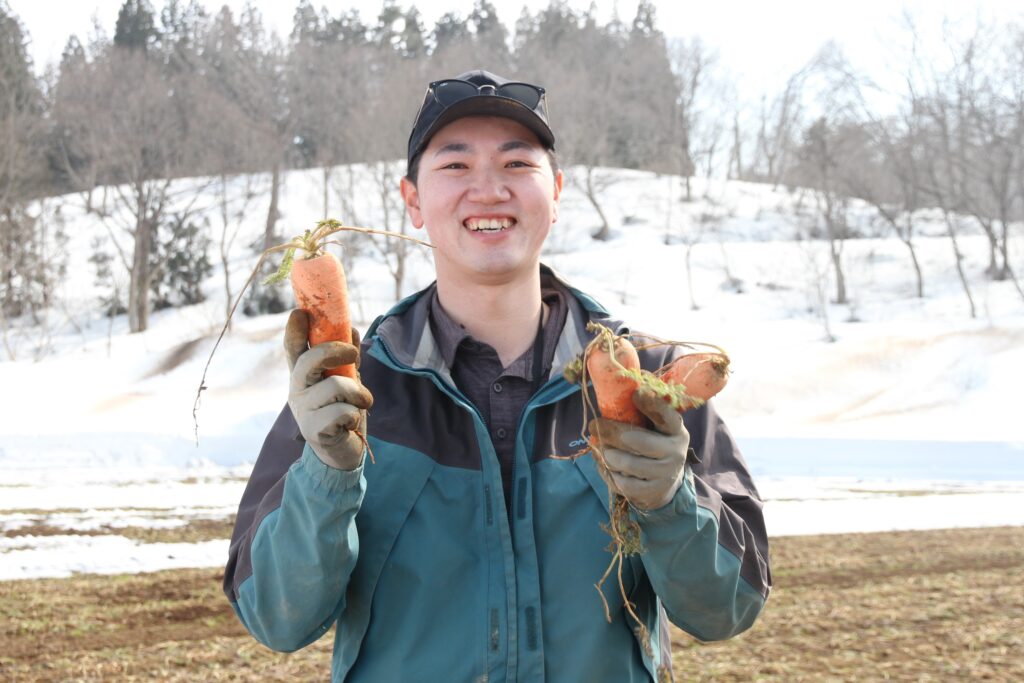やりがいと楽しさ─父子で支える地域農業の写真(新潟県十日町市)